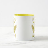 HOGWARTS™ Winged Shield Graphic Mok (Midden)