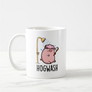Hogwash Funny Pig Pun Koffiemok