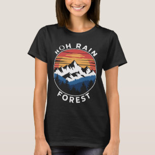 Hoh-regenwoud Regenwoud Olympic National Park W T-shirt