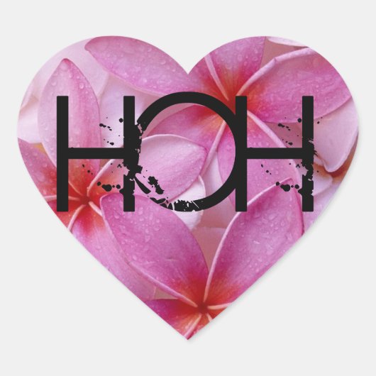 HOH x HOH Love Hart Sticker (Voorkant)
