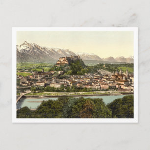 Hohensalzburg Castle, Salzburg, Oostenrijk Briefkaart