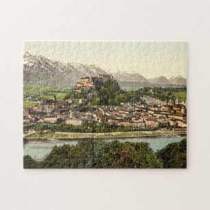 Hohensalzburg Castle, Salzburg, Oostenrijk Legpuzzel