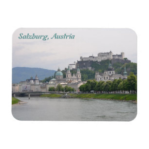 Hohensalzburg Castle, Salzburg, Oostenrijk Magnets Magneet