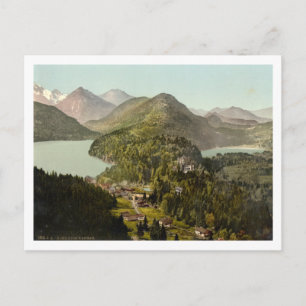Hohenschwangau Castle en Alps, Beieren, Duitsland Briefkaart