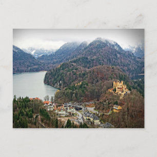 Hohenschwangau Castle -Schwangau, Allemagne Carte 