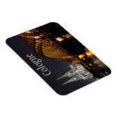 Hohenzollern Bridge, Keulen Cathedral, Duitsland Magneet (Rechterzijde)