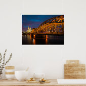 Hohenzollern Bridge Poster (Keuken)