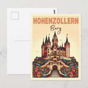 Hohenzollern Castle Burg Hohenzoller cadeau Briefkaart