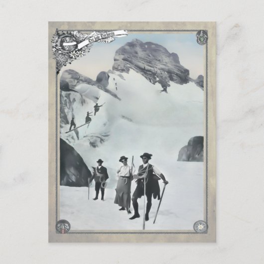 Hoher Dachstein Briefkaart (Voorkant)