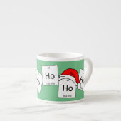HoHo Holmium Chemistry Element met kerstmis Espresso Kop (Voorkant rechts)