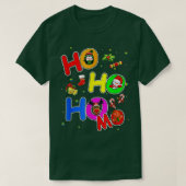 Hoho Homo Gay Kerstkerstkerstkerstkerstkerstkerstk T-shirt (Design voorkant)