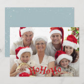 HoHoHo Feestdagenkaart (Voorkant / Achterkant)