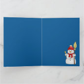 Hohoho Joyeux Noël. Carte de vœux (Intérieur)