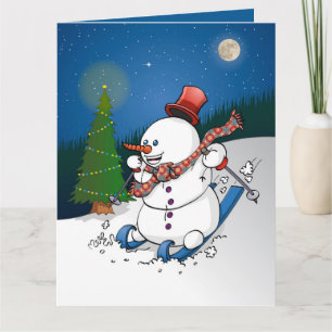 Hohoho Joyeux Noël. Carte de vœux