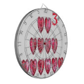 Hohoho! Kerstliefde desi Dartbord (Voorkant Links)