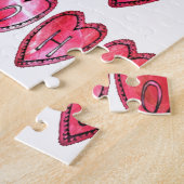 Hohoho! Kerstliefde desi Legpuzzel (Zijkant)