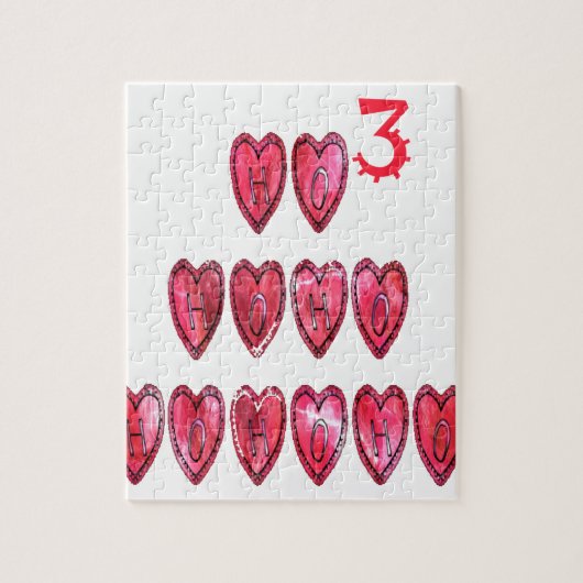 Hohoho! Kerstliefde desi Legpuzzel (Verticaal)