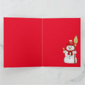 Hohoho Merry Christmas. Feestdagen Kaart (Binnen)