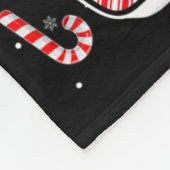 Hohoho Santa Elf Rendier Volleybal Xmas Tree Lig Fleece Deken (Hoek)