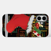 HoHoHo! Vrolijk kerstfeest en een gelukkig nieuwja Case-Mate iPhone Case (Achterkant (horizontaal))