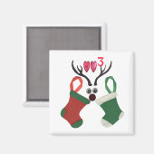 HOHOHOHO! Een prettige kerstdag met medeleven Magneet (Voorkant / Achterkant)