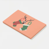 HOHOHOHO! Een prettige kerstdag met medeleven Post-it® Notes (Schuin)