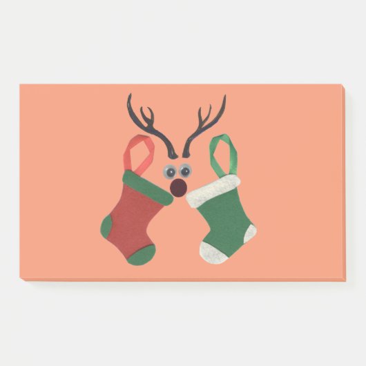 HOHOHOHO! Een prettige kerstdag met medeleven Post-it® Notes (Voorkant)