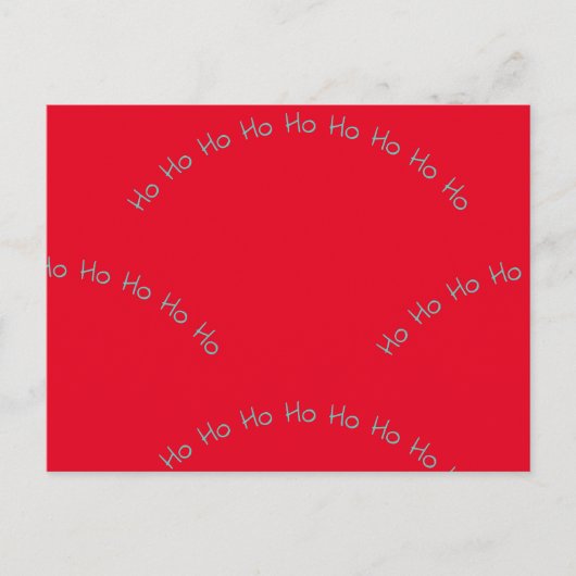 Hohohohoho briefkaart (Voorkant)