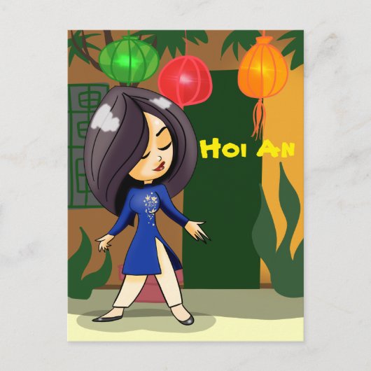 Hoi An, Vietnam Briefkaart (Voorkant)