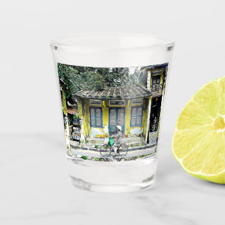 Hoi An, Vietnam fiets Shot Glas