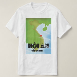 Hoi An Vietnam reisposter art print T-shirt