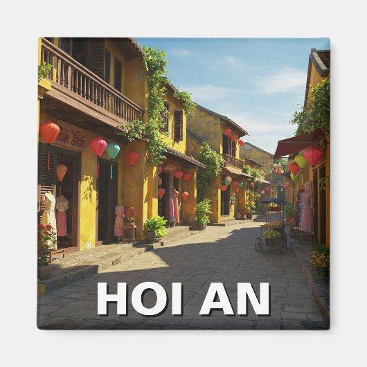 Hoi An Vietnam Reizen Magneet (Voorkant)