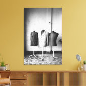 Hoi An Vietnam, Suit-jassen gemaakt om te bestelle Canvas Afdruk (Insitu (Woonkamer))