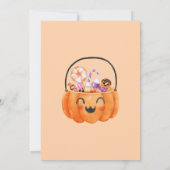 Hoi Boe! Halloween spookachtige verjaardag Kaart (Achterkant)