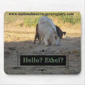Hoi? Ethel? Murray Gray Mousepad Muismat