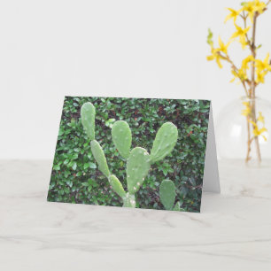 "Hoi!" Groeten van een schattige Cactus of Muis? Kaart