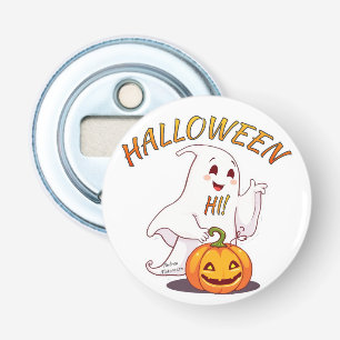 Hoi ! Halloween Button Flesopener