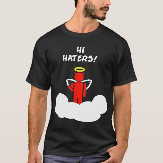 Hoi Haters! Devilish Angel T-Shirt (Voorkant)