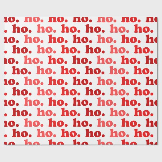 Hoi. Hoi. Hoi. Cadeaupapier (Vlak)