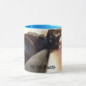 Hoi! Ik ben Fuzzy. Mok (Midden)