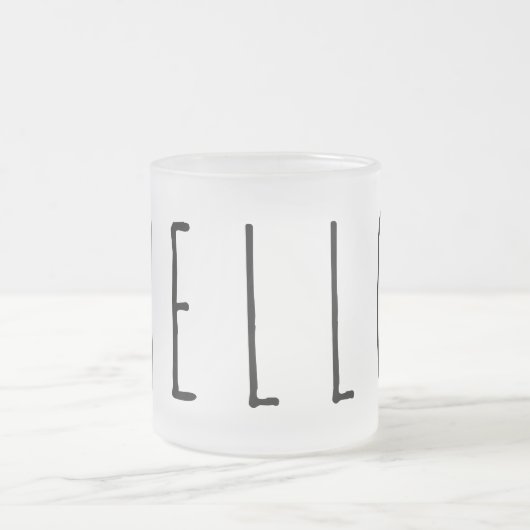 Hoi Matglas Koffiemok (Center)