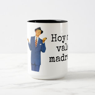 Hoi me vale madres! tweekleurige koffiemok
