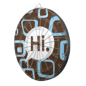 Hoi. Metaal kooisdartboard Dartbord (Voorkant Rechts)