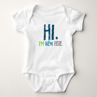Hoi. Nieuw hier (jongen) Romper