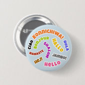 Hoi Ronde Button 5,7 Cm (Voorkant /achterkant)