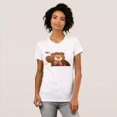 Hoi! Tot ziens! Shirt van teddy Bear (Voorkant volledig)