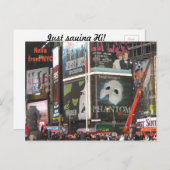 Hoi van NYC briefkaart! Briefkaart (Voorkant / Achterkant)