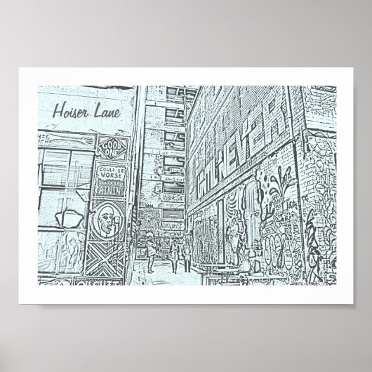 Hoiser Lane Poster (Voorkant)