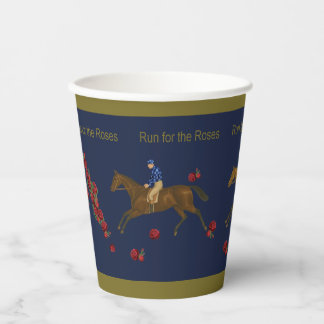 Hoity Toity House Run voor de Rozen Cup Papieren Bekers