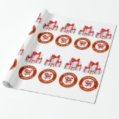 HOJ kerst Cadeaupapier (Uitgerold)